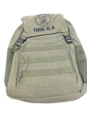 NRA-ILA Army Green Tactical Backpack National Rifle Association Hinking Gorpcore